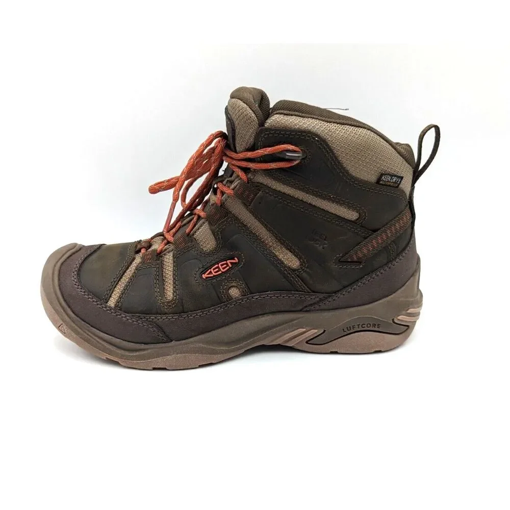 Keen Men's Circadia Mid‎ Waterproof Hiking Boots Sz 8